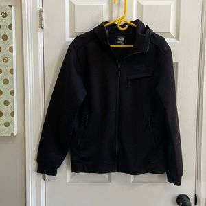 The North Face- black hooded jacket- men’s size medium